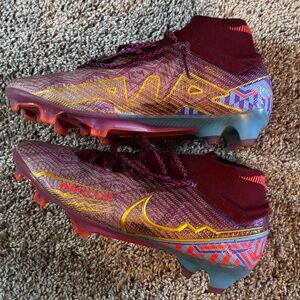 Nike Zoom Superfly 9 Elite KM FG Mbappe Dark Beetroot Mens Size 8